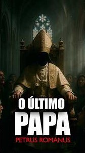 O Último PAPA "Petrus Romanus" #papa #historia #igreja