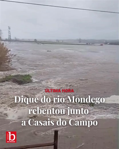 Dique do rio Mondego rebentou junto ao Casal do Campo. A margem direita do Rio Mondego, nos Casais, Coimbra, rebentou hoje à tarde, junto ao viaduto da autoestrada 1 (A1), disse à agência Lusa o presidente da Associação de Agricultores do Vale do Mondego. João Grilo, que tem uma propriedade agrícola perto do local, estava a vistoriar as margens quando aquela parte do canal principal do Mondego rebentou, pelas 17:45. Fonte da Proteção Civil confirmou à Lusa que ocorreu uma rutura do dique em Casa