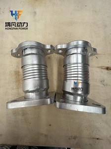 [Hot Item] Weichai Wp2.1 Diesel Engine Wp2.3 Generator Set Silencer Expansion Pipe 1000791991 Corrugated Pipe