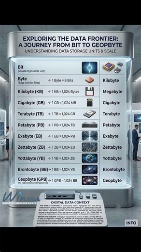 Data Storage Units & Conversions