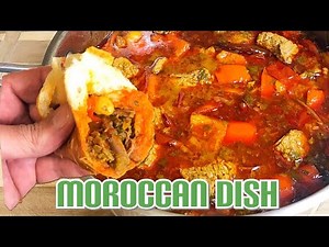 Moroccan Dish😋 Beef, chickpeas and peppers 🔥 EASY RECIPE
