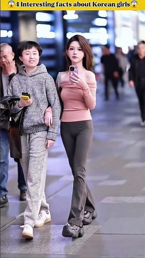 4 Interesting facts about korean girls 😨 #shorts