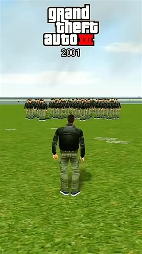 Throw Gernade in 100 NPC'S in GTA Games Evolution #gtasanandreas #foryoupage #growmyaccount #dontunderreviewmyvideo #gaming