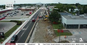 West Broadway reconstruction in fifth and final phase