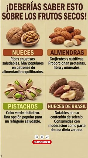 Nutricional de los Frutos Secos