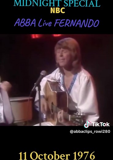ABBA Live Performance on Midnight Special in 1976