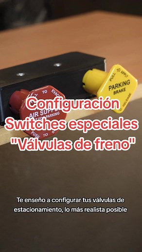 Configuración de switches para simuladores de camiones