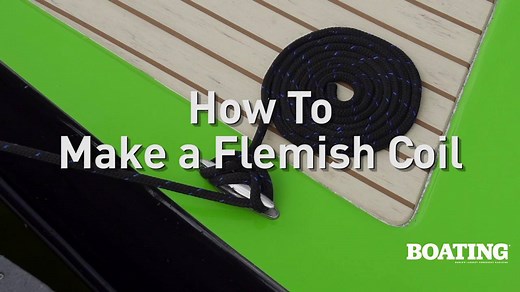 Who else makes a Flemish coil when tying up their boat? | Boating Magazine