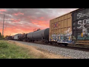 CSX Q410 At Sunset