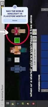 WAS THE MOBLIE MINECRAFT IN PLAYSTORE WORTH IT TO BUY?!
