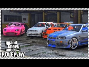 GTA 5 Roleplay - Fast & Furious Cars Street Racing | RedlineRP #349