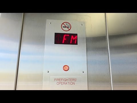 Fireman Service Demo On a MASSIVE MEI Hydraulic Service Elevator
