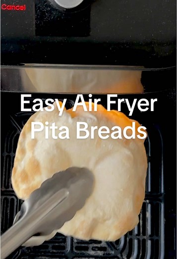 Easy No-Yeast Air Fryer Flatbread Pitas Recipe