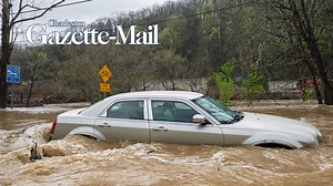 WATCH: Heavy rainfall poured across Kanawha County on the morning of April 4, 2025, leading to several streets and areas being impacted by high water. | Charleston Gazette-Mail