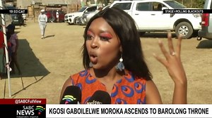 Kgosi Gaboilelwe Seleka says the lives of the community will be improved. She was addressing her coronation ceremony as the new chief of the Barolong boo Seleka in Thaba Nchu. | SABC News Free State