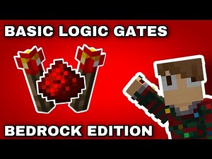 Basic logic Gates | | Learning Minecraft Bedrock Edition Redstone Series Ep 5