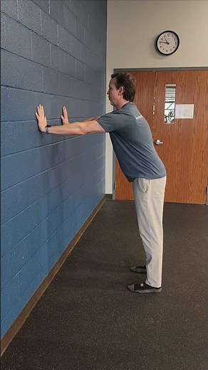 Scapular Protraction and Retraction Against a Wall
