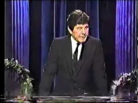 Eulogy at a Roget's Thesaurus Funeral, Johnny Carson