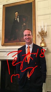 Manning, Broncos visit White House