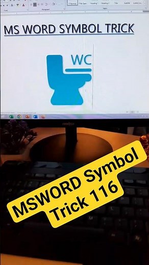 MSWORD Symbol Shortcut Keys Trick 116