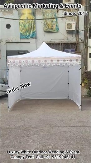Luxury White Outdoor Wedding & Event Canopy Tent Manufacturer | White Gazebo Pop-Up Canopy Tent