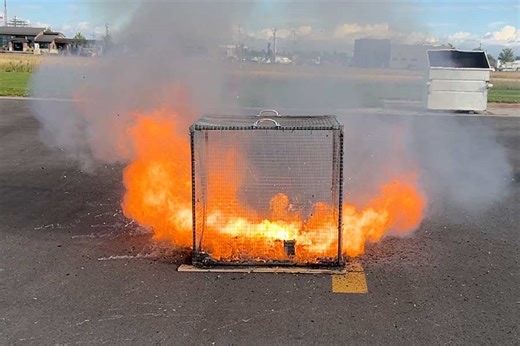 Here's what happens when a lithium ion battery explodes - East Idaho News