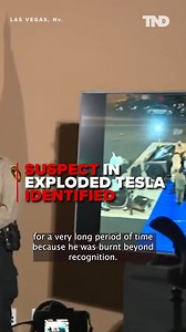 5.1K views · 28 reactions | Las Vegas police identify suspect in the Tesla explosion outside the Trump International Hotel, say he was already dead before detonation. READ MORE: https://bit.ly/40jPOrm | The National Desk - TND | Facebook
