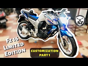 Fz-16 Limited Edition 2009 - Modifications Part 1 - 12 Year Old Yamaha Fz V1 Restored & Cuztomized