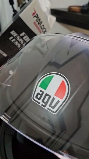AGV K3 - Pinlock Installation #agvhelmets #pinlock #antifog