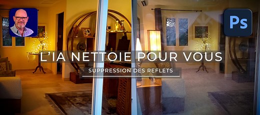 TUTO Gratuit : Supprimer les Reflets avec l’IA dans Photoshop sur Tuto.com
