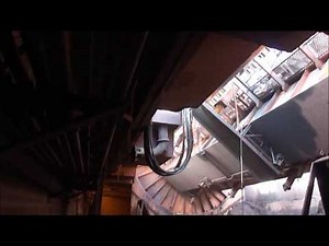 Car Dumper Operating - Discharging Iron Ore