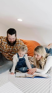 This loft net (that we affectionately call “the net”) is in Hazel’s room, but I knew when we installed it that it was something the whole family, and friends, and family that visit…would love. 🥰 And hey, I’m glad all of my internet friends love it too. 😂 We love doing story time up here (ambitious!), relaxing after a day at work, and we’ve even had happy hour up here! 🍸 (Can’t wait to show you that next…) #BuildYourHappy #WomenWhoBuild #CampRoth | Jasmine Roth