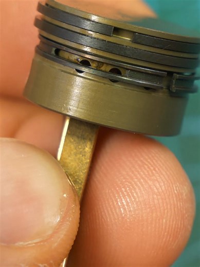 9,000rpm Micro V8 COATED Pistons Assembly #rc #v8 #engine