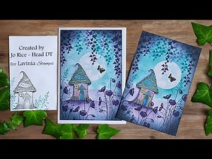 Magical Zen House by Jo Rice - A Lavinia Stamps Tutorial