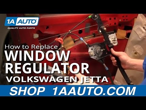 How to Replace Window Regulator 93-99 Volkswagen Jetta