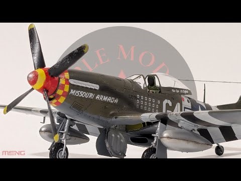 Meng's 1/48 North American P-51D Mustang | Full Build