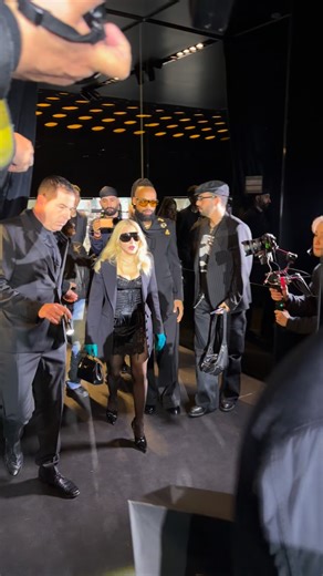 The one and only @madonna has touched down in Milan. Today the legend and the face of @dolcegabbana’s “The One Fragrance” has arrived to the house’s fall 2026 show. | Harper's Bazaar