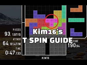 The ultimate guide to start making T spins in tetris