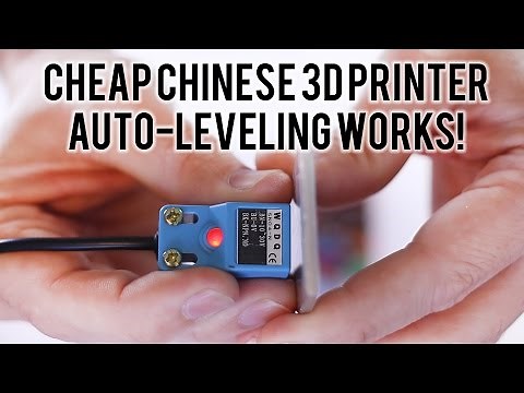 Z-axis inductive sensors for Cheap Chinese 3D Printers: 6-36v & 10-30v sensors work on 5v power