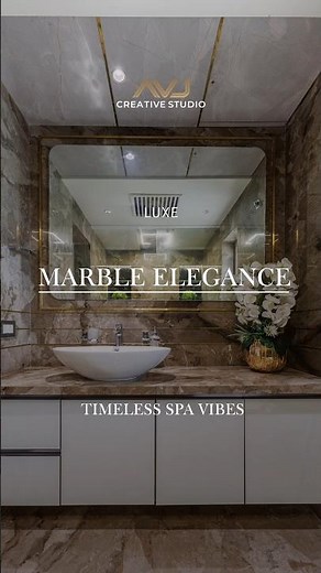 Luxury Marble Bathroom Design | Modern Marble Washroom Ideas | Premium Spa Style Interior #bathroom