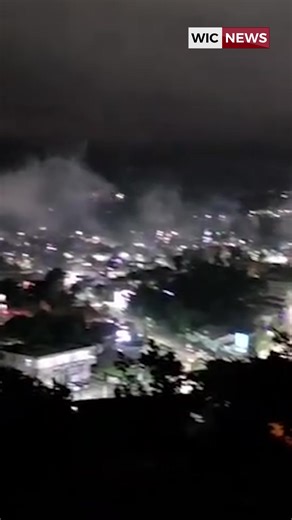 A stunning display of fireworks lit up the skies over San Ignacio and Santa Elena as the twin towns welcomed Christmas Day 2025. Watch this scenic view captured from Cahal Pech Village Resort, Belize. #wicnews #Christmas2025 #Fireworks #SanIgnacio #SantaElena #Belize #HolidayCelebration #CahalPech #FestiveLights #TravelBelize #ChristmasMagic | WIC News