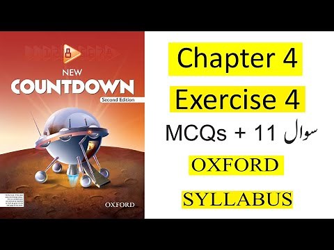 New Countdown Second Edition Book 8 | Oxford Math Class 8 | Exercise 4 | Chapter 4 Solution