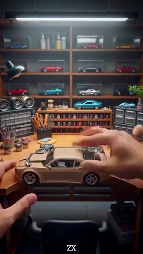 I Built a Mini Camaro — Look at This! 🔧 #camaro #miniature #foryou