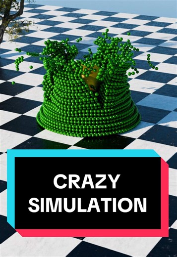 Simulación de fractura de bolas magnéticas en 3D