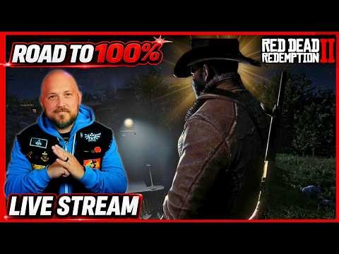 RDR2🔴LIVE - Road to 100% Continues! (FullScreen)