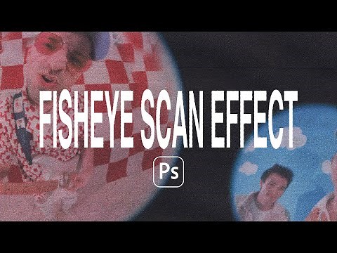 Photoshop Fisheye Effect and Realistic Scan Effect | How I made the "Braindead" Art