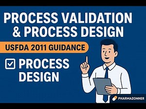 Process Validation 2011 & Type of Process Validation | USFDA 2011