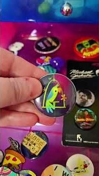 my button pin collection so far #buttonpins #pincollector #retro #collections #collector