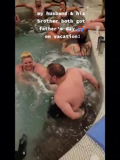 dissolving swim trunks prank on hubby & brother in law. The hot tub was packed!!#foryou #pranks #summer2021 #vacay #utah