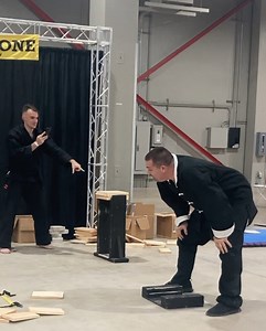 167K views · 1.3K reactions | Testing Agility, Power, & Technique | Martial Arts Ninja Warrior Creative Course Performance #karate #martialarts #taekwondo #iska #panams #naska | Point Fighter Live | Facebook